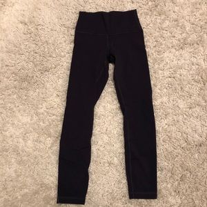 Lululemon High Times in Eggplant/Purple Sz 4